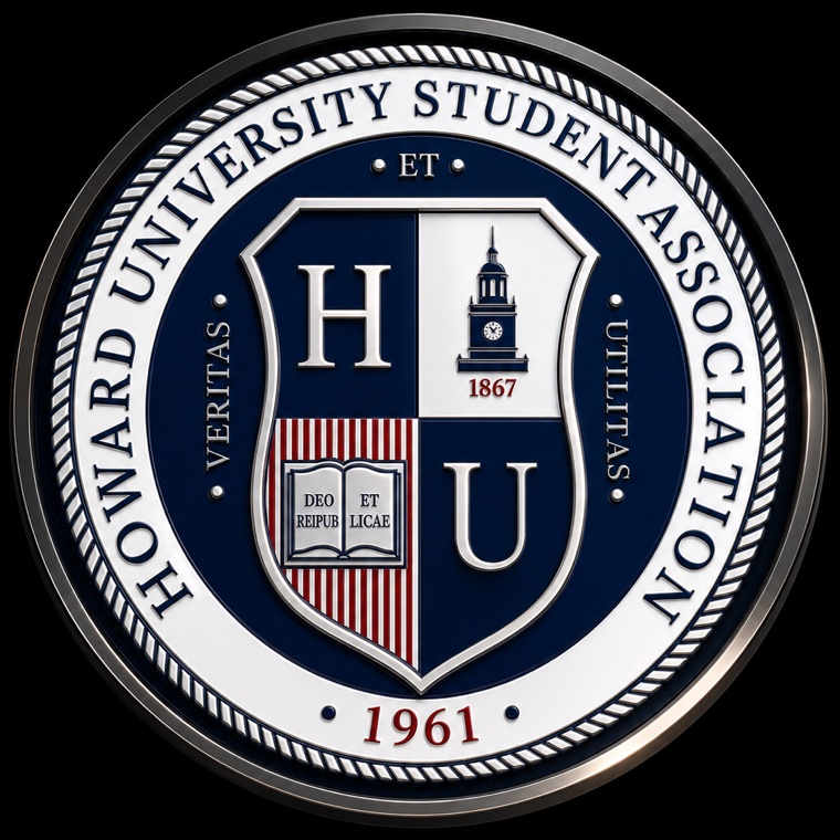 Howard University Student Association seal